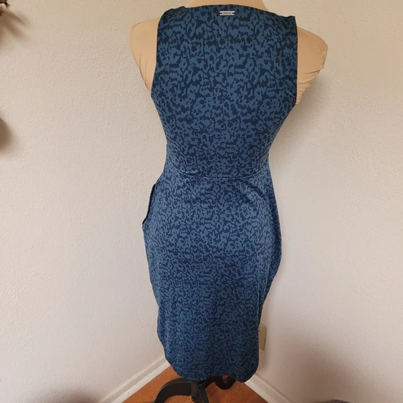 Prana Jewel Lake Sleeveless Teal  Dress - Picture 7 of 8
